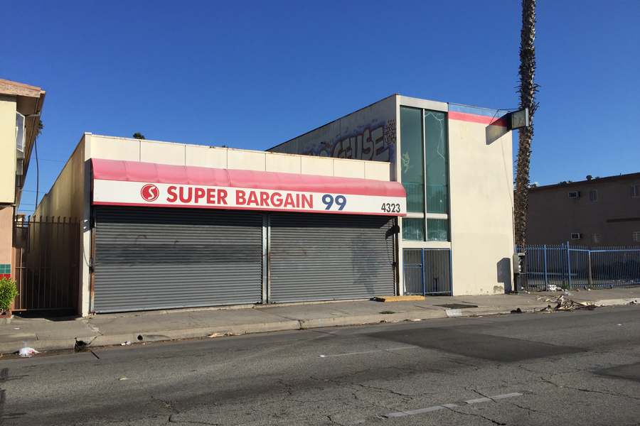Vacant commercial building, representative of value-add redevelopment opportunities